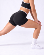 Women’s High Rise Color Block Yoga Shorts