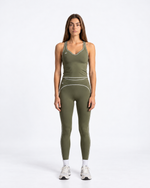 Women's High Rise Topstitching Leggings
