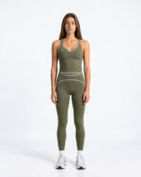 Women's High Rise Topstitching Leggings