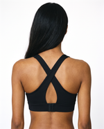Women's Twist Front V-Neck Sports Bra