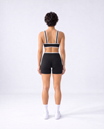 Women’s High Rise Color Block Yoga Shorts