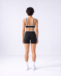 Women’s High Rise Color Block Yoga Shorts