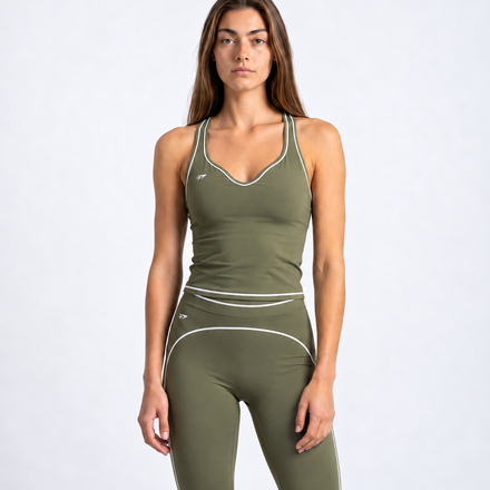 Women’s Topstitching Yoga Tank Top
