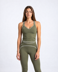 Women’s Topstitching Yoga Tank Top