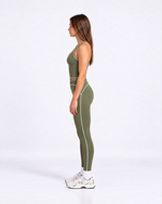 Women's High Rise Topstitching Leggings