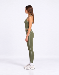 Women's High Rise Topstitching Leggings