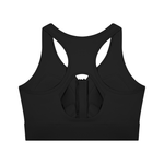 Women’s Cropped Zip Yoga Sports Bra