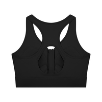 Women’s Cropped Zip Yoga Sports Bra