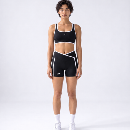 Women’s High Rise Color Block Yoga Shorts