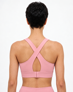 Women's Twist Front V-Neck Sports Bra