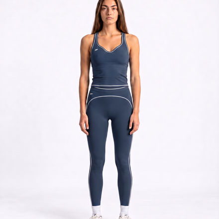Women's High Rise Topstitching Leggings