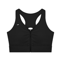 Women’s Cropped Zip Yoga Sports Bra